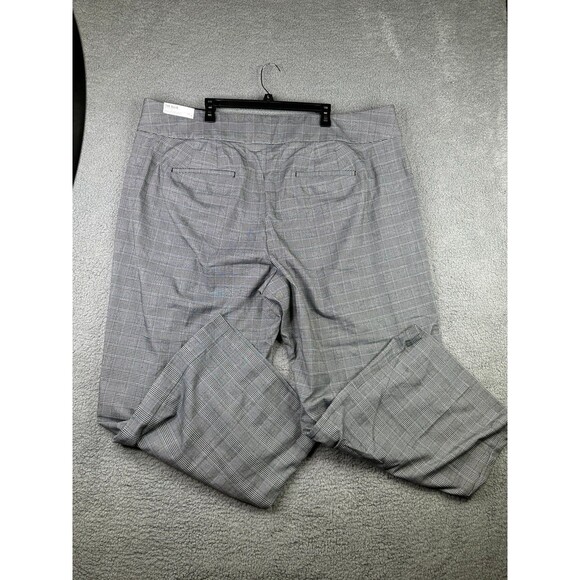 Lane Bryant The Allie wide leg pant Nwt gray sz 28 - Picture 4 of 6